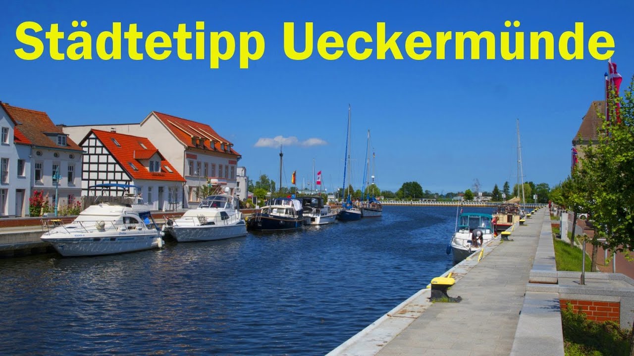 Ueckermünde - Städtetipp - Mit Wohnmobil an der Ostsee am Stettiner Haff