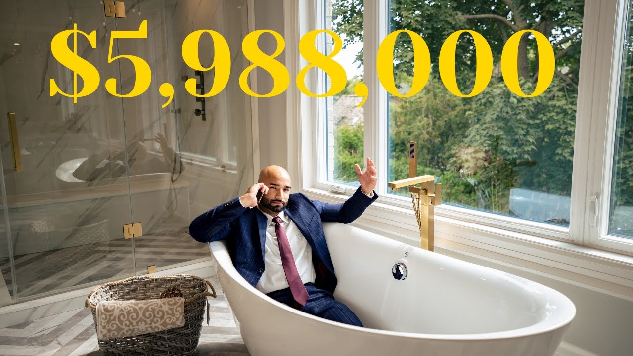 Inside a $6 Million Luxury Home in Toronto with an Elevator!
