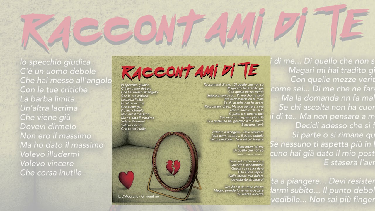 GIANNI FIORELLINO  -  RACCONTAMI DI TE