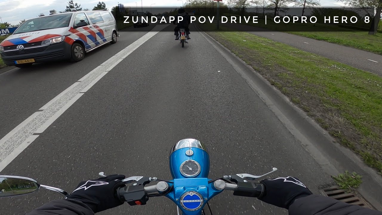 Politie! | WOK?!? Zundapp POV drive | GoPro HERO 8 Black (2.7K)