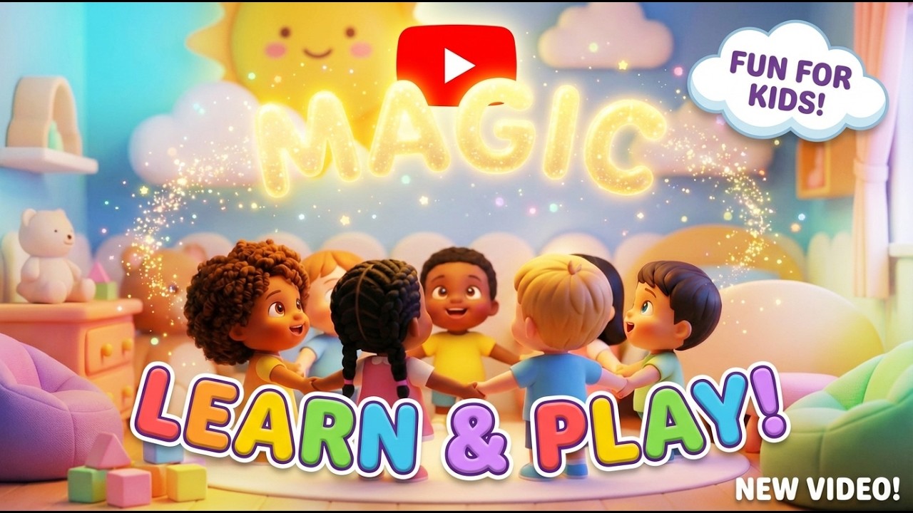 Please and Thank You Magic Words 🎶 | Kids Manners Song | Fun Nursery Rhymes