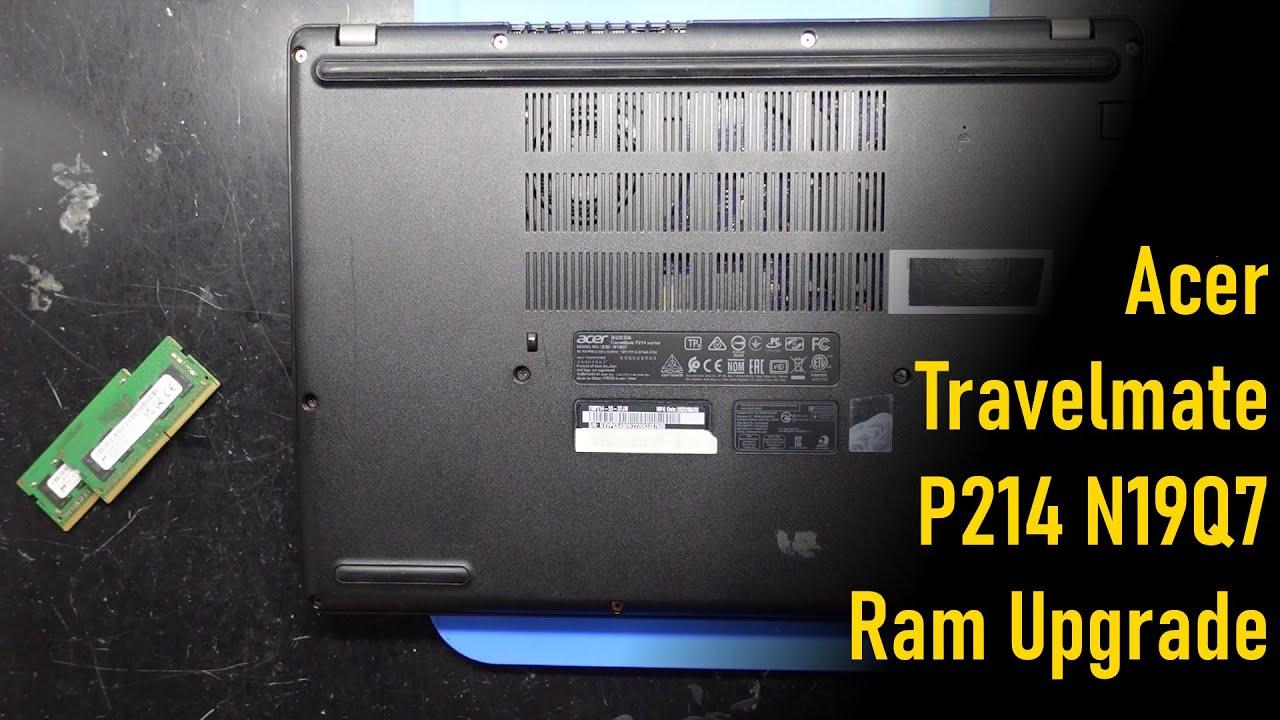 Обновление оперативной памяти для Acer Travelmate P214 N19Q7