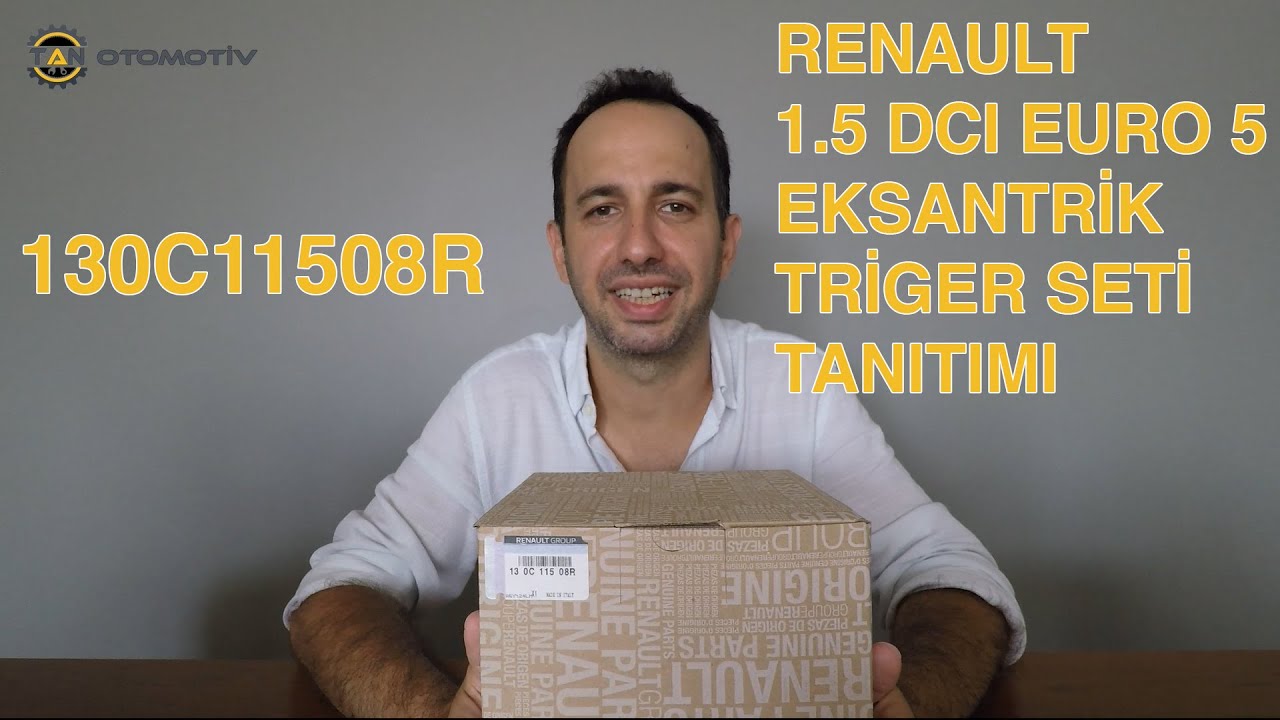 130C11508R Renault 1.5 dCi Euro 5 Eksantrik Triger Seti Tanıtım Videosu