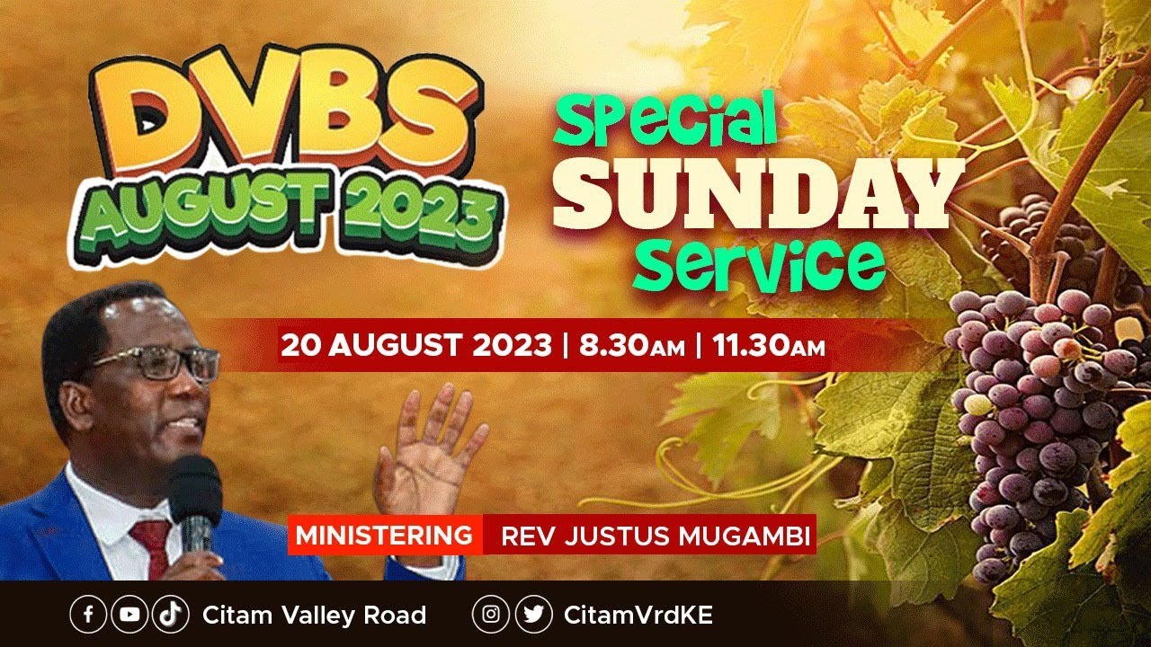 DVBS Sunday - 20th August 2023