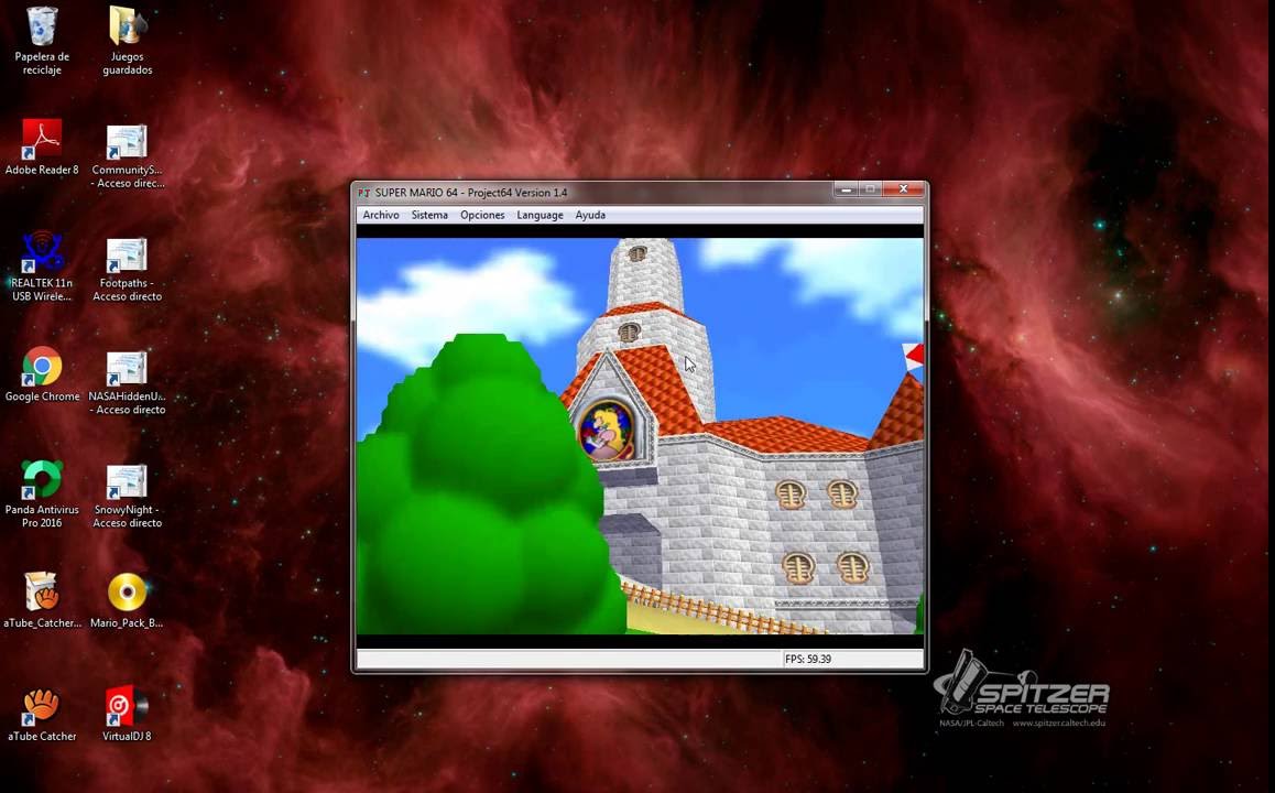 como guardar las partidas de mario64
