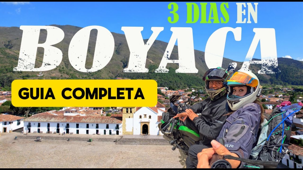 3 días por los  mejores pueblos de Boyaca en moto I Descubriendo Sudamérica