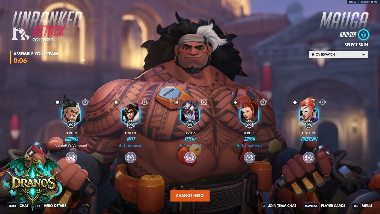 Dranos playing Overwatch Conquest. #6