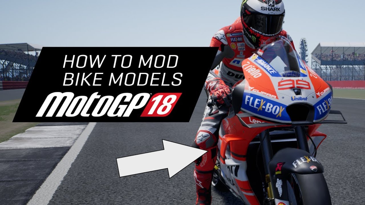 How to edit bikes MotoGP 18 mod tutorial by Jonix