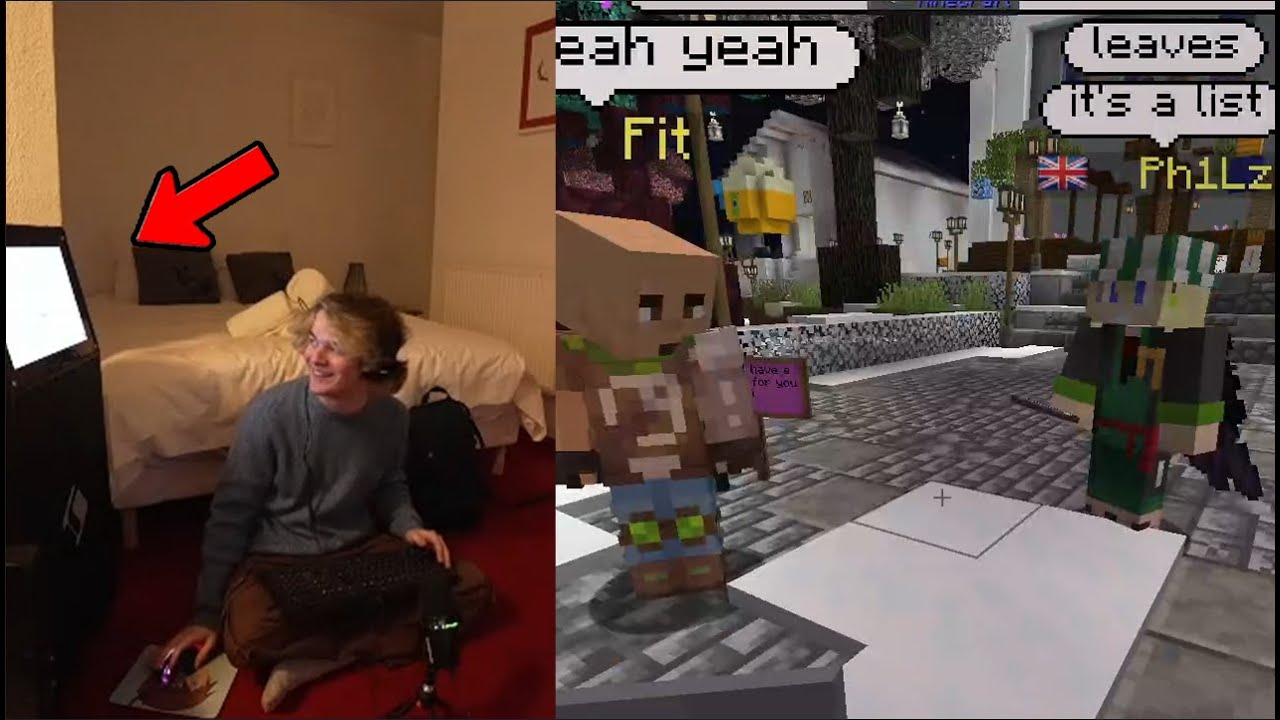 Tubbo's Gets Interrupted By QSMP Members on Stream IRL!!
