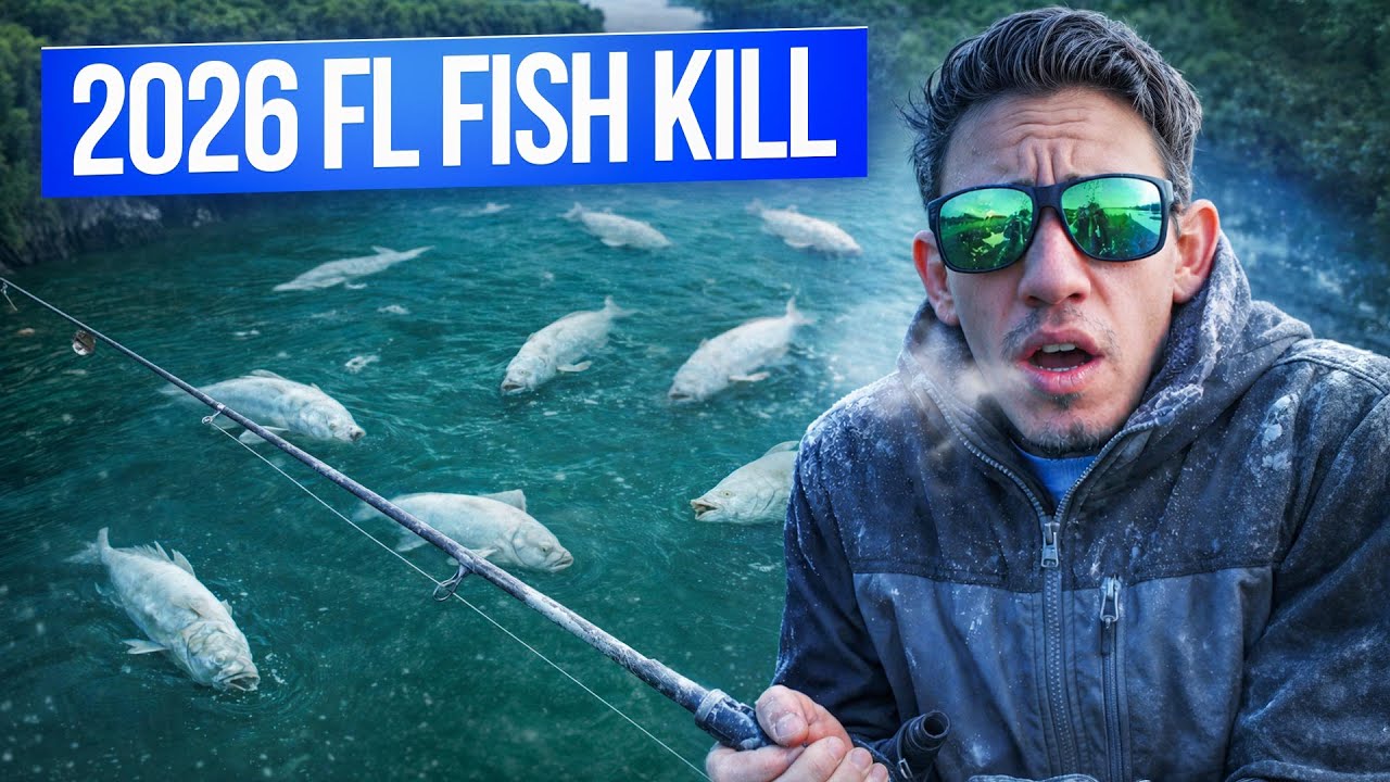 I Documented The 2026 Florida Arctic Freeze Fish Kill...