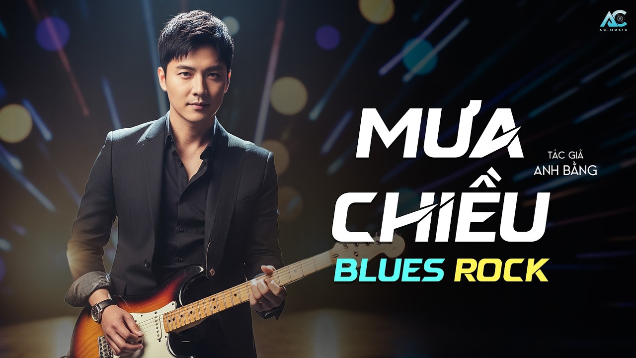 MƯA CHIỀU - BLUES ROCK | NHẠC XƯA PHỐI ROCK HOT TIKTOK | Lang thang trên phố dưới cơn mưa chiều...
