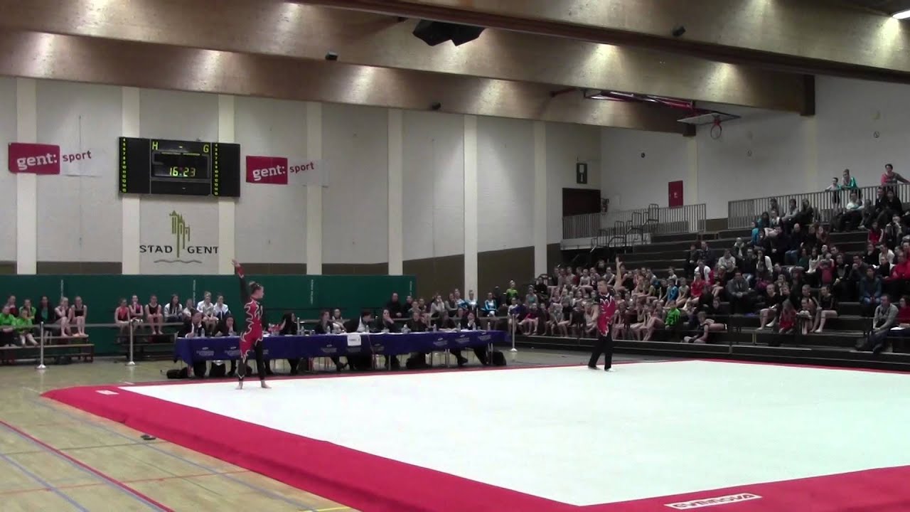 Marthe en Joeri - Recreatornooi Acro