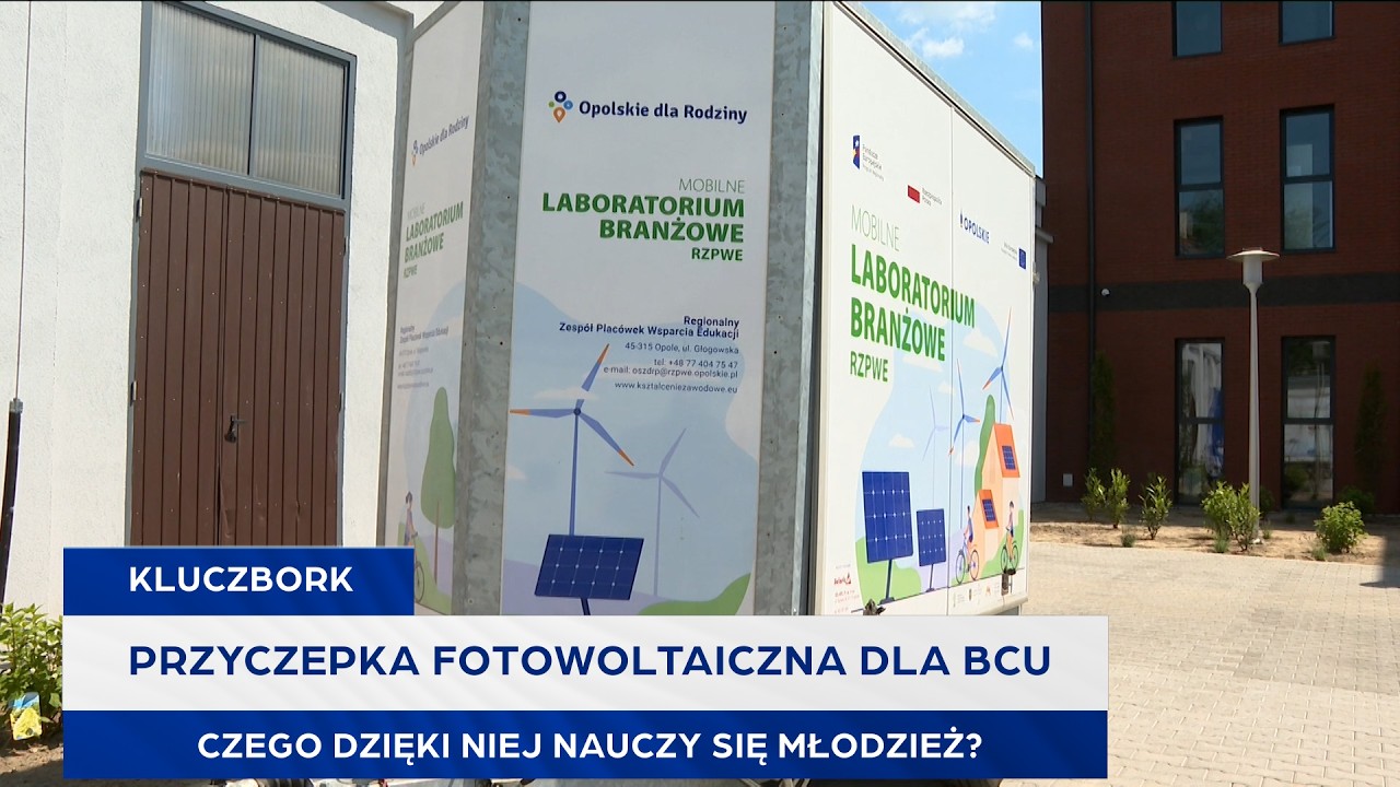 Przyczepka fotowoltaiczna dla BCU. Czego dzięki niej nauczy się młodzież?