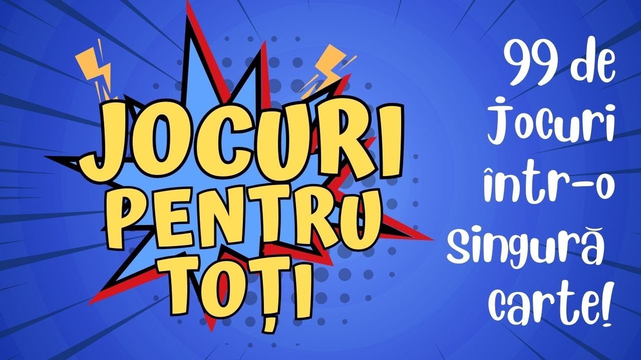 99 Jocuri pentru toți: Aventuri și distracție #scoaladuminicala #jocuribiblice