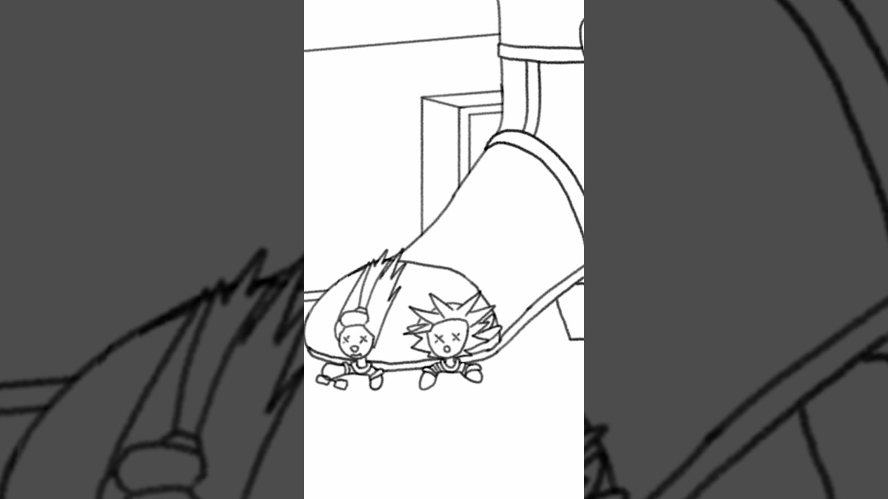Don&rsquo;t get stepped on 👠 #animation #craftingtable #minecraft #lol #ibistpaintx #maid