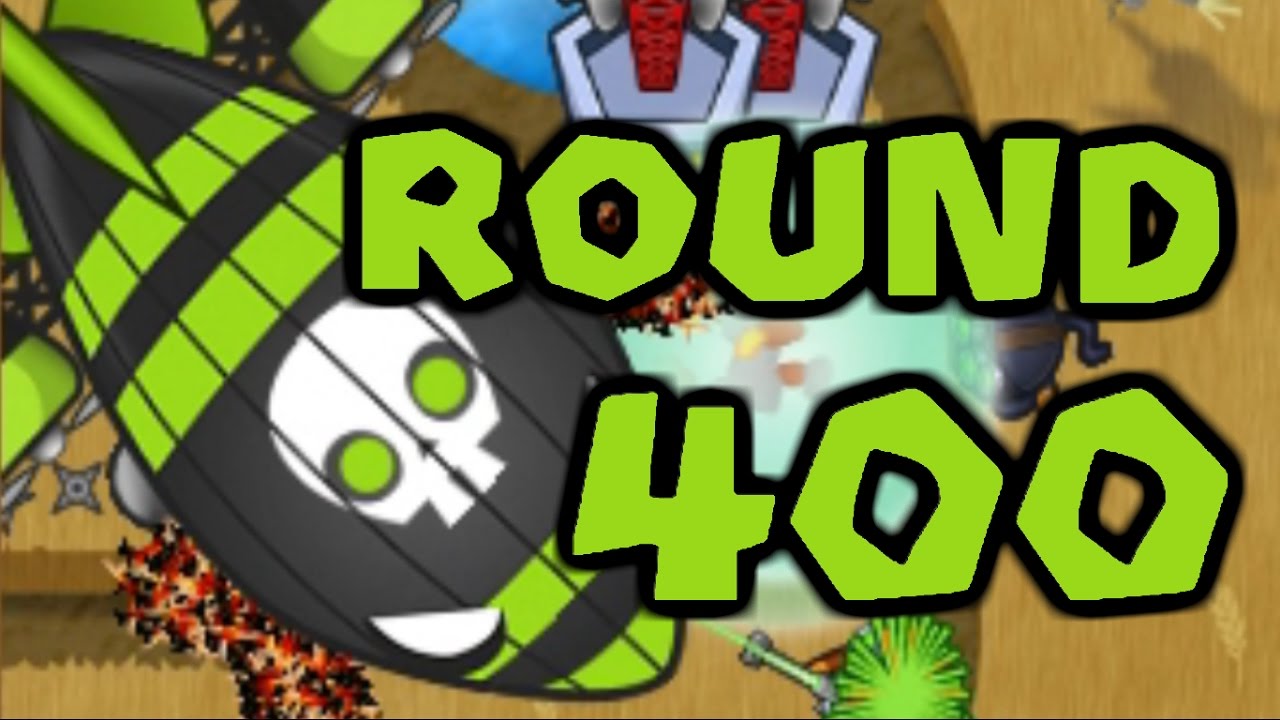 Beating a Round 400 ZOMG! Bloons TD Battles (BTD Battles)
