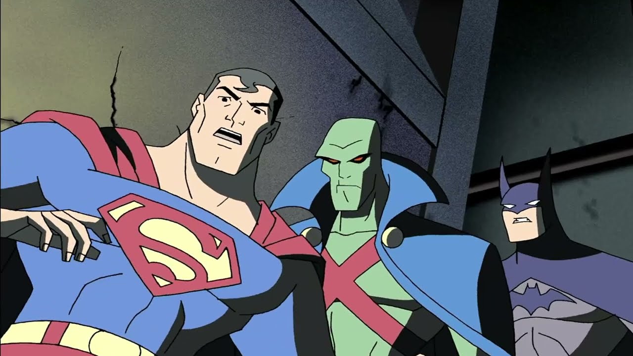 Superman rescata al Detective Marciano (J'onn J'onzz) &brvbar; Justice League 1x01-Latino