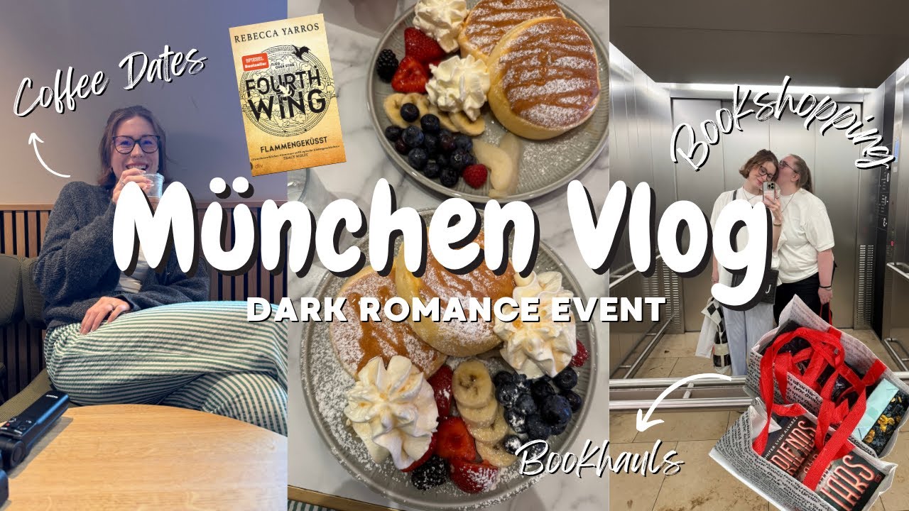 Eine Buchmaus in München🤍 | TikTok Hugendubel Filiale, Bookhauls, Dark Romance Event,....