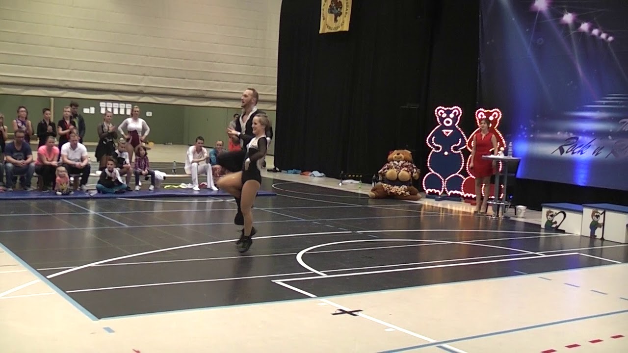 Nadine Stünkel & Sebastian Rott, NDM Iserlohn 2019, A-Klasse Finale Akrobatik