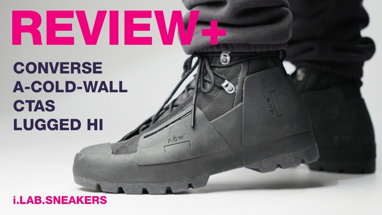 [REVIEW+] 이질감을 뛰어넘는 매력! 컨버스 어콜드월 척 70 러그드 하이 블랙  A COLD WALL CTAS Lugged Hi BLACK 169814C REVIEW