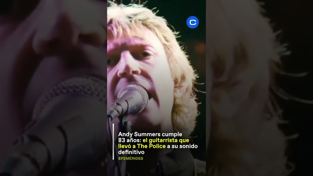 Efemérides 31 de diciembre: Un día como hoy nació Andy Summers, guitarrista de The Police