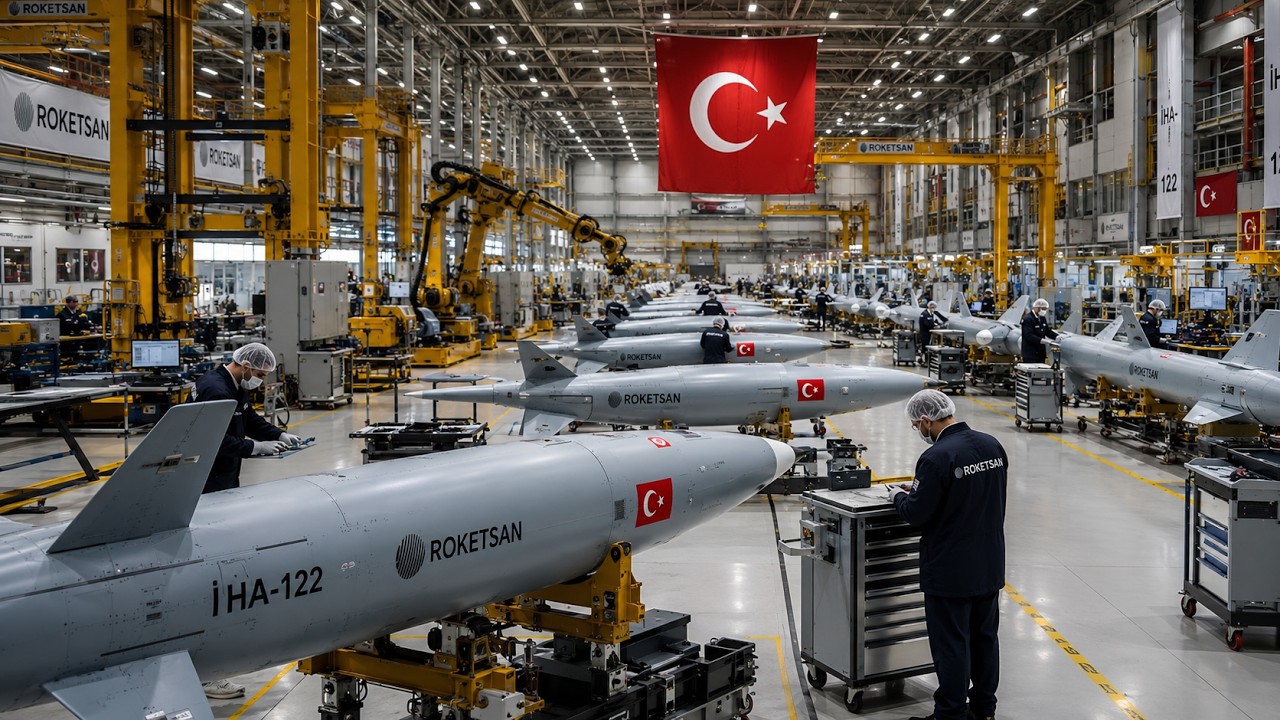 Внутри завода Roketsan İHA-122: создание сверхзвуковой баллистической ракеты для беспилотников 🇹🇷