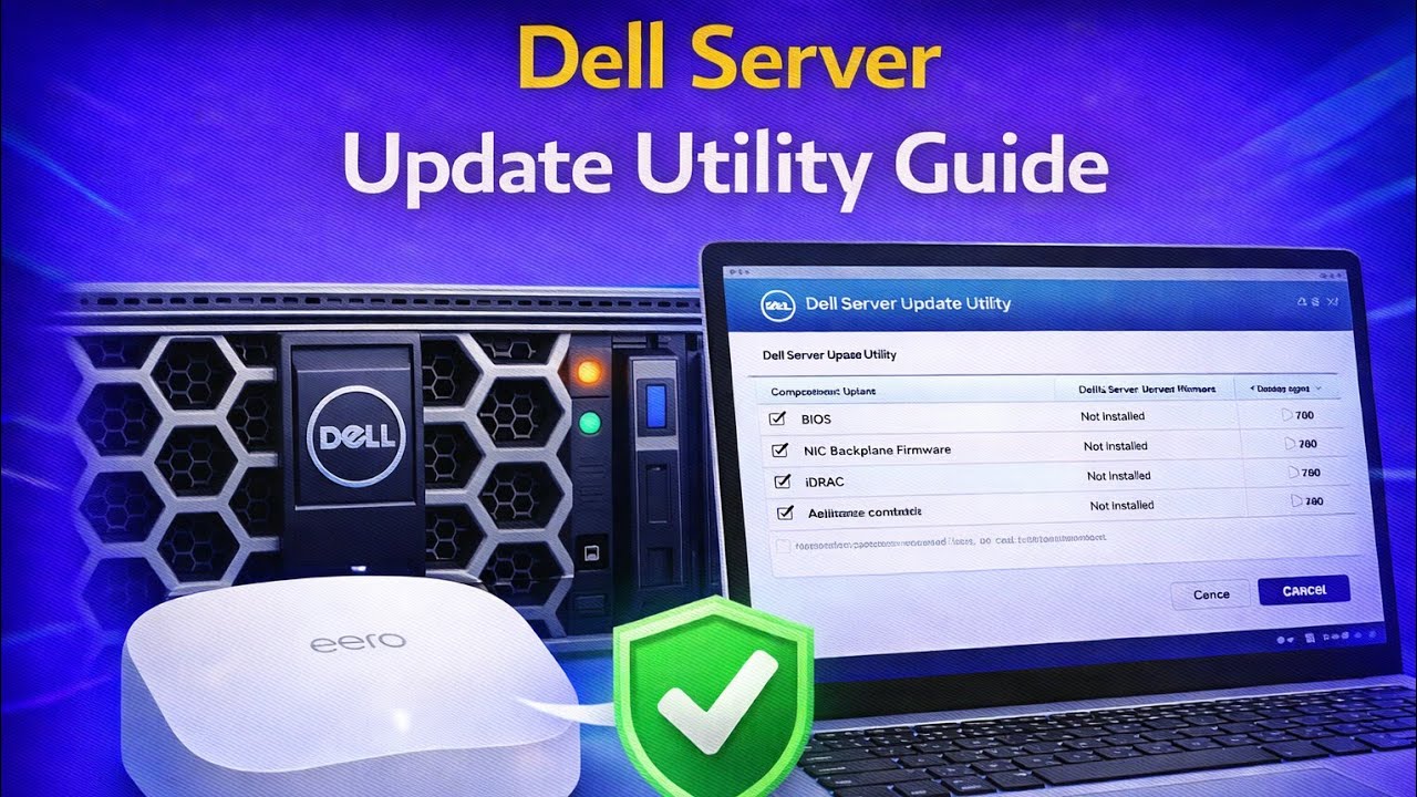 Руководство по использованию утилиты обновления серверов Dell (обновление микропрограммы PowerEdg...