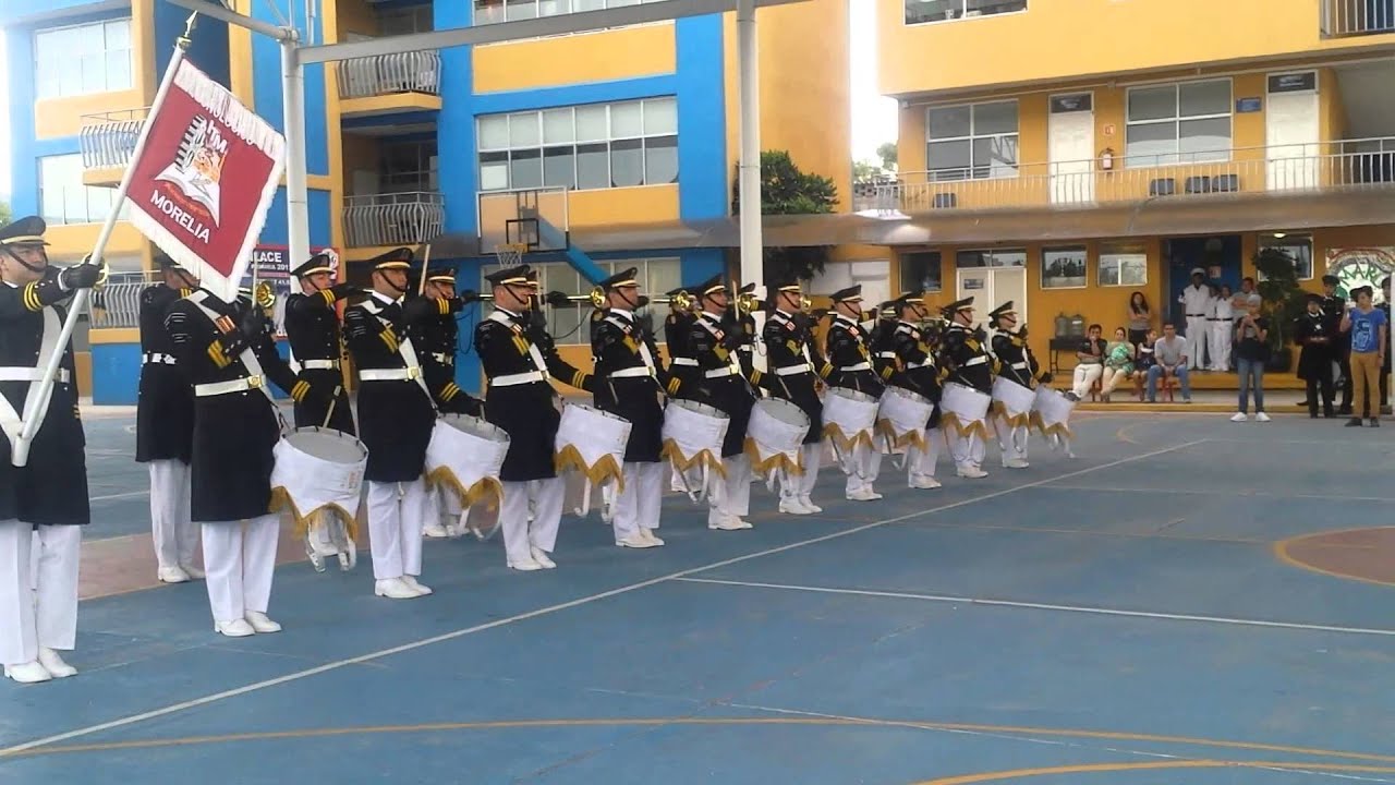 Banda de guerra Ponys del tec de Morelia.