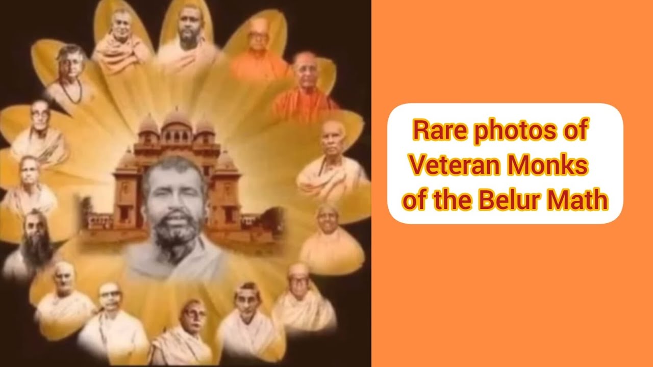 Rare photos of veteran Monks of the Belur Math - প্রাচীন সাধুদের কিছু বিশেষ মুহূর্তের ছবি