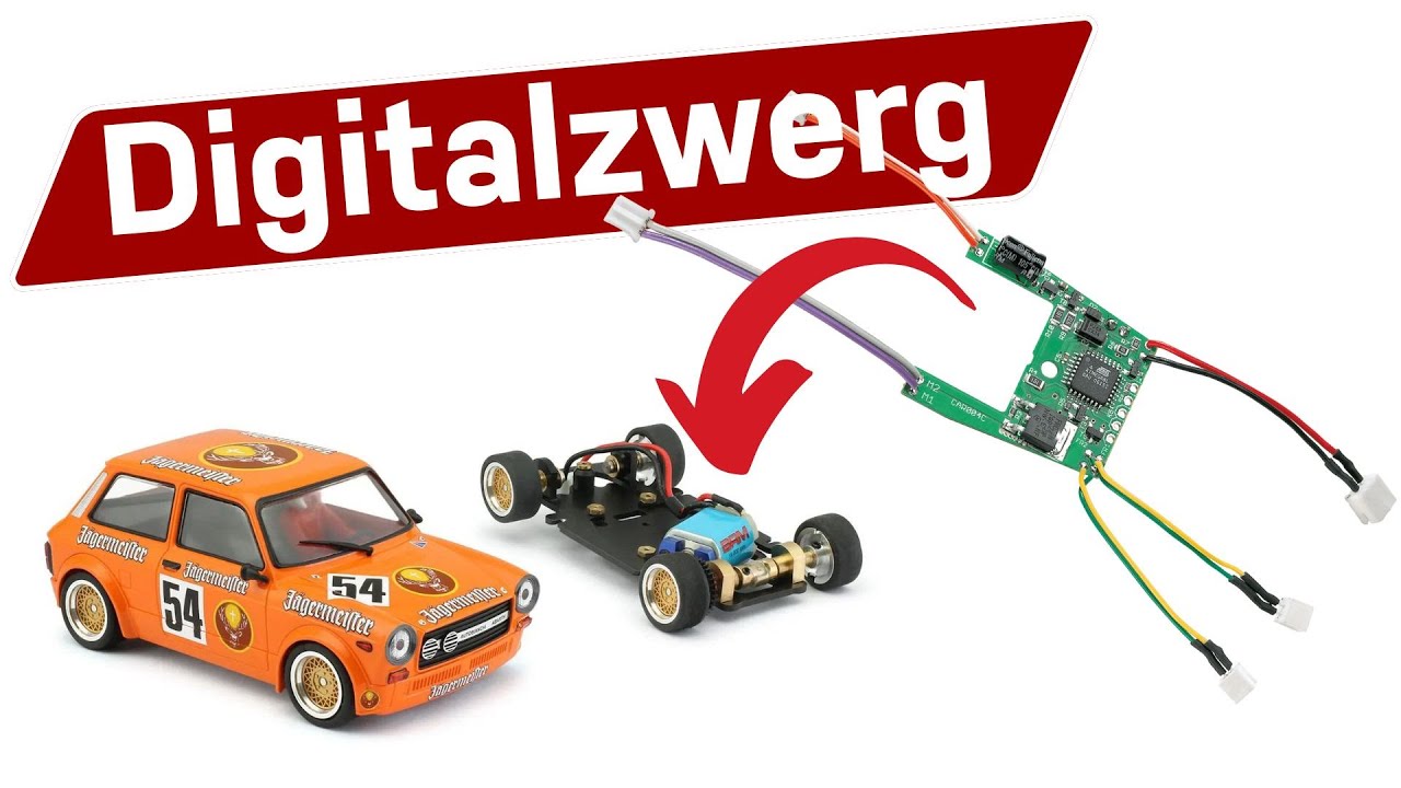 Umbau auf  Carrera Digital - BRM Autobianchi A112 Slotcar