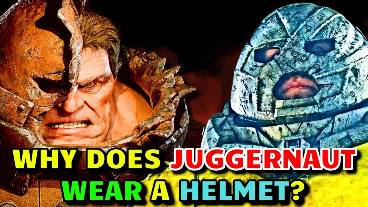 Why Does Juggernaut Wear A Helmet? Is There A Helmet Underneath His Metal Shield? - Explored