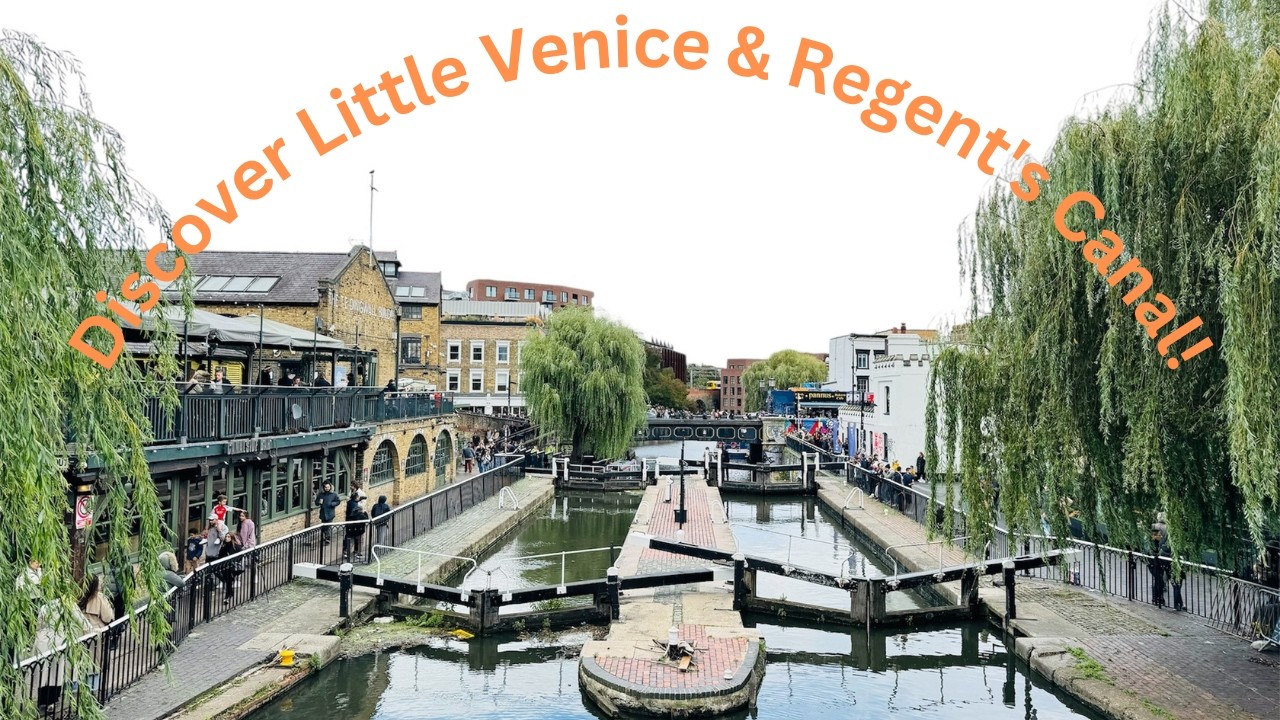 Beautiful, sunny Saturday walk starting from Little Venice by Regent's Canal, ending at Camden Lock