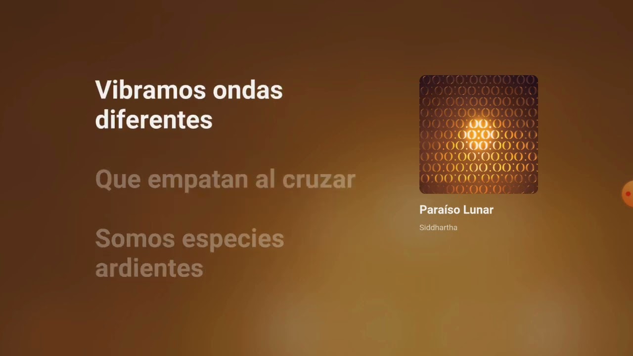 Siddhartha Paraíso Lunar KARAOKE