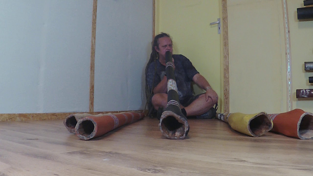 MT-Yidaki playing a C-D Larry Gurruwiwi yiḏaki / didgeridoo