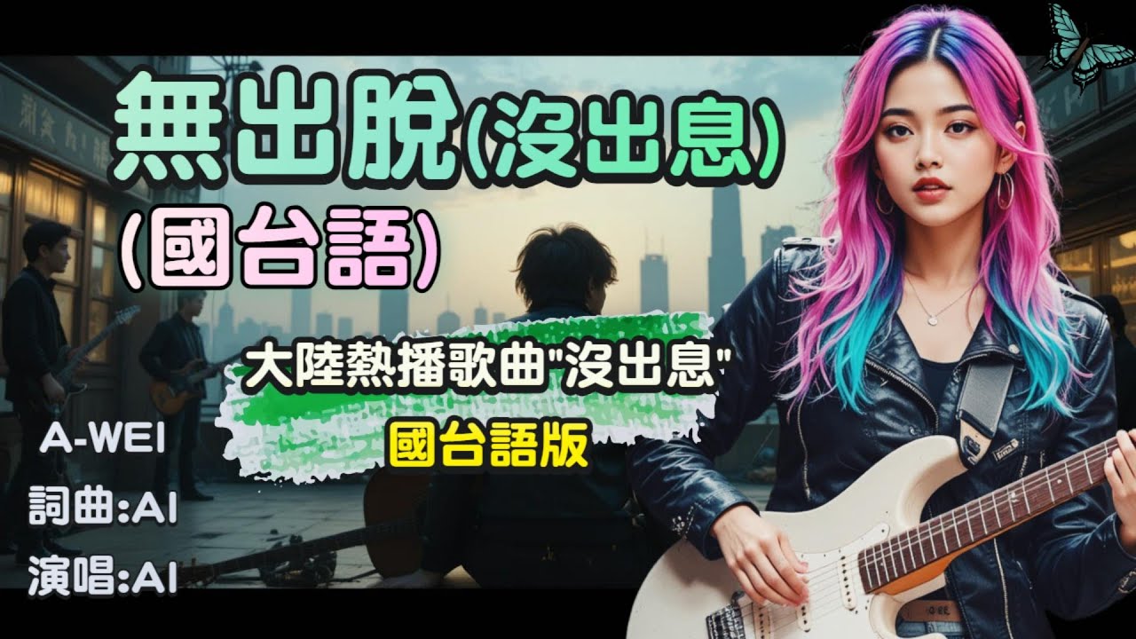 [Music]王世堅《沒出息》(唯一台語完整改編版) | (251009)AWEI原創音樂MV |大陸熱播歌曲改編台語 | 留言，客製化創作你的歌曲 #aimusician #台語#華語