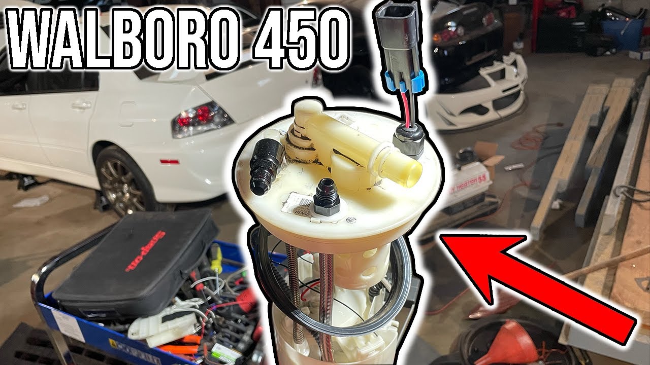 06-11 Honda Civic Si Custom Sending Unit | 6 Feed 6 Return | Walboro 450