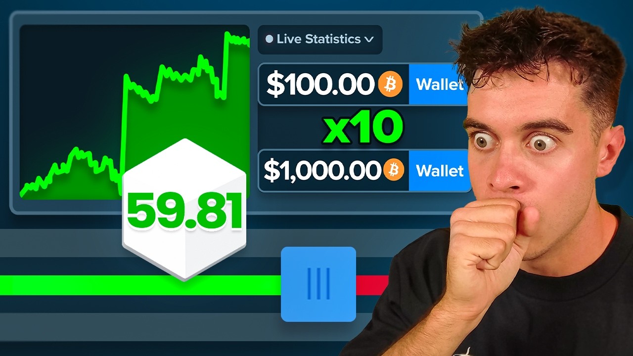 I TEST A DICE STRATEGY WHICH CAN 10X YOUR BALANCE...