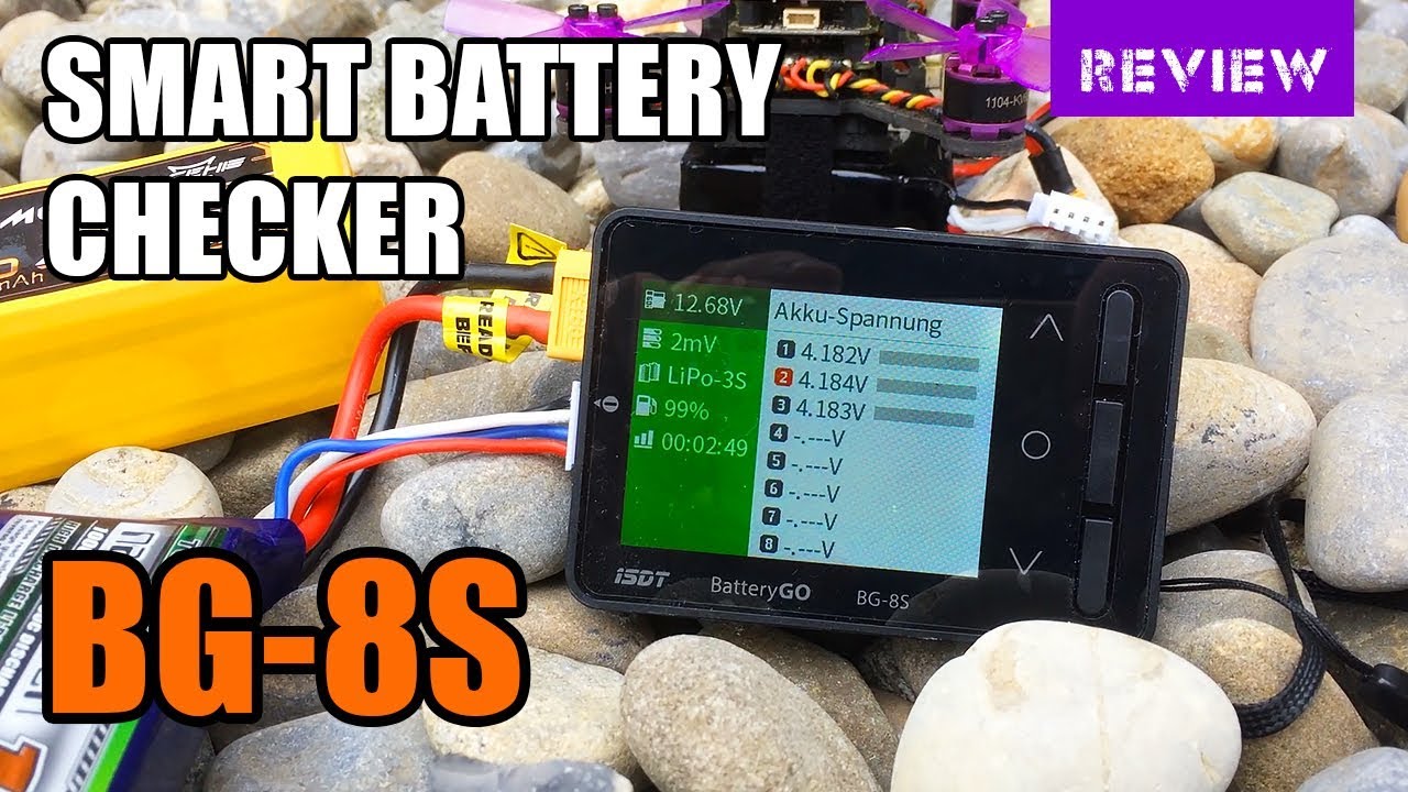 Review: ISDT BG-8S Smart Battery Checker (Deutsch)