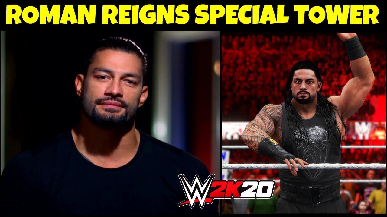 WWE 2K20 Roman Reigns STORY & TOWER Mode | WWE 2K20 ROMAN REIGNS TOWER ||