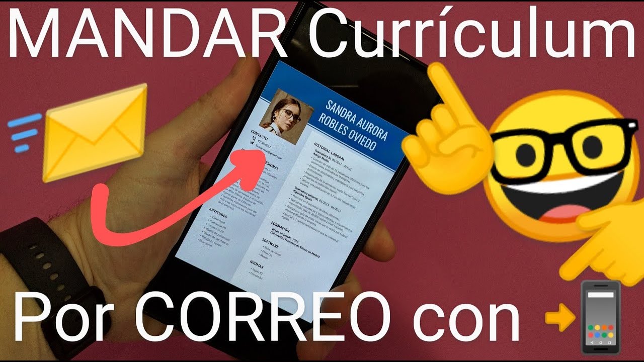 📱👈📩 Como ENVIAR un CURRÍCULUM por CORREO desde mi CELULAR 2026