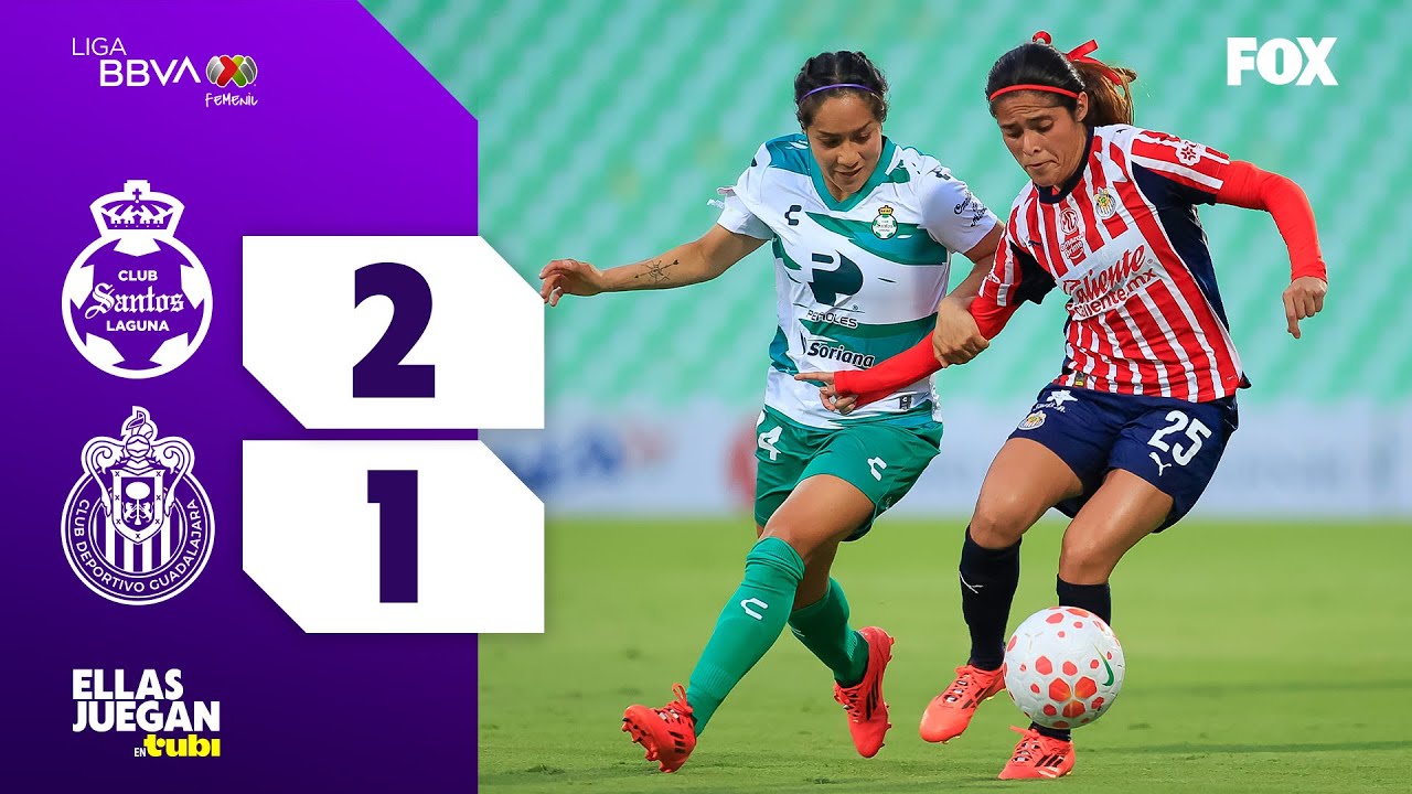 RESUMEN: SANTOS 2-1 CHIVAS | LIGA MX FEMENIL | JORNADA 4 | FOX 🔵