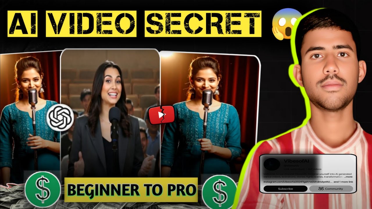 Real Jaise AI Girl Comedy 😱 | AI Show Video Banane Ka Naya Tarika video