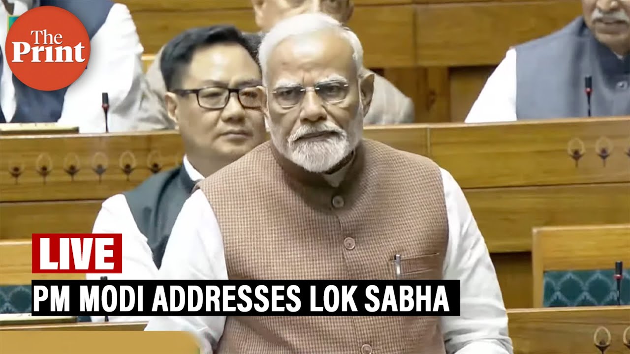 LIVE: PM Modi addresses Lok Sabha