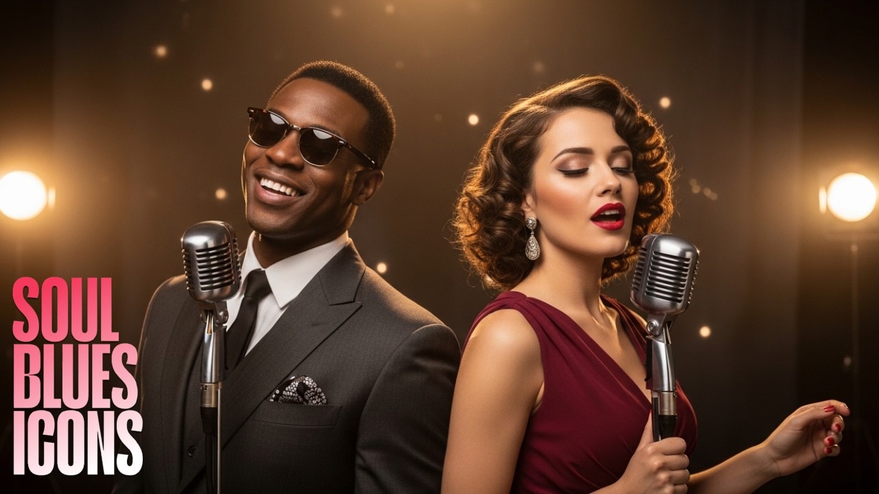 Soul Blues Icons | Songs inspired by Ray Charles, Etta James and Otis Redding | Smooth & Timeless