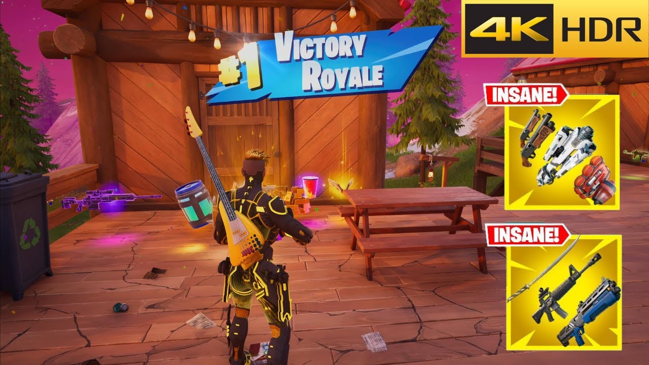 Fortnite Battle Royale ( Zero Build) 4k 60fps gameplay (Fortnite chapter 7 )