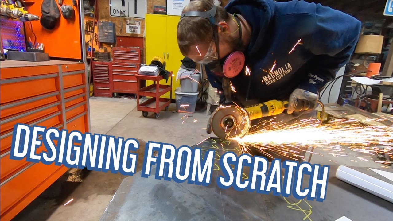 DIY OFFROAD BUMPER BUILD PART 2, Designing and Cutting Steel!