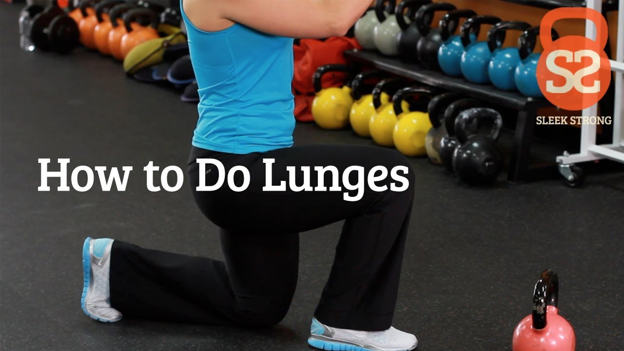 How to Do Lunges | Sleek/Strong With Rachel Cosgrove