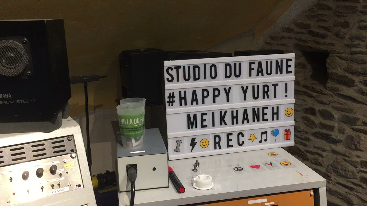 Me&iuml;kh&acirc;neh - Studio Session with guests (Pauline Willerval & Dylan James) - 10/09/2021
