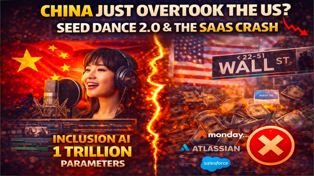 China Just Overtook the US? Seed Dance 2.0 & The SaaS Crash 📉