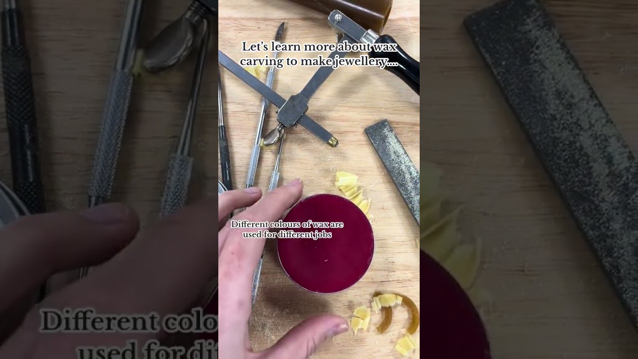 Have you tried wax carving? #waxcarving  #jewelrymaking #diy #jewelrycrafting